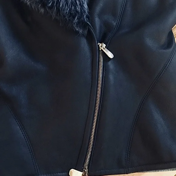 Versace leather jacket, VERSACE COLLECTION. - Picture 5 of 13